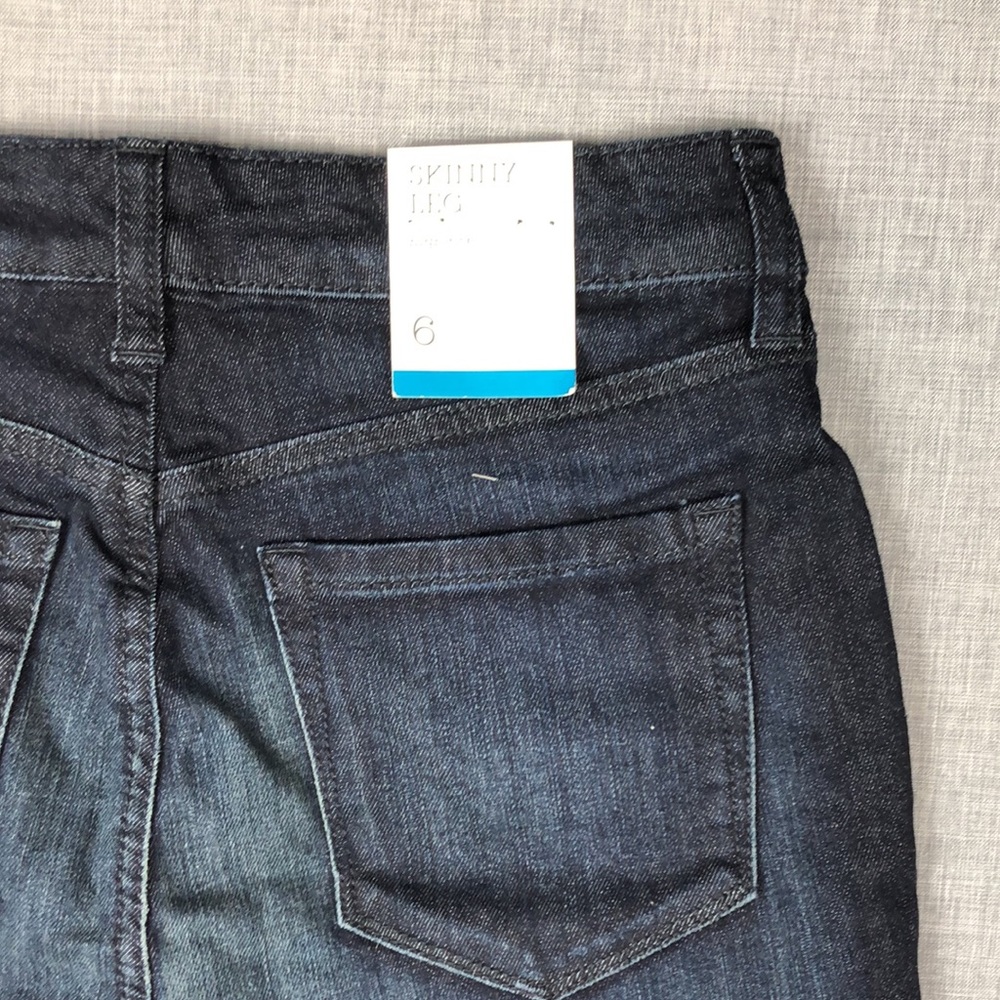 Style & Co Chain Link High Rise Skinny Jeans Sizes 6 & 12 - Picture 6 of 6